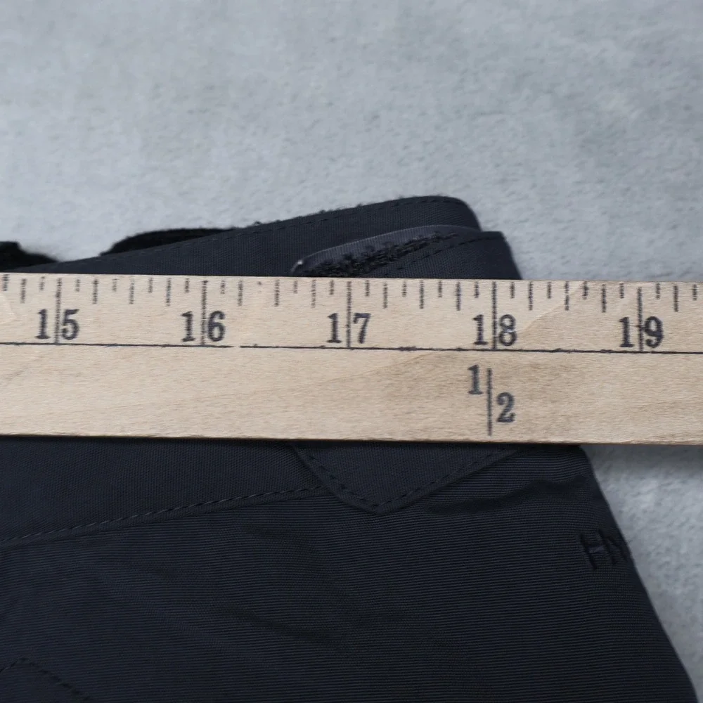 North Face Snow Pants Mens Large Short Black‎ Cargo Ski Winter Wind Rain 36x32